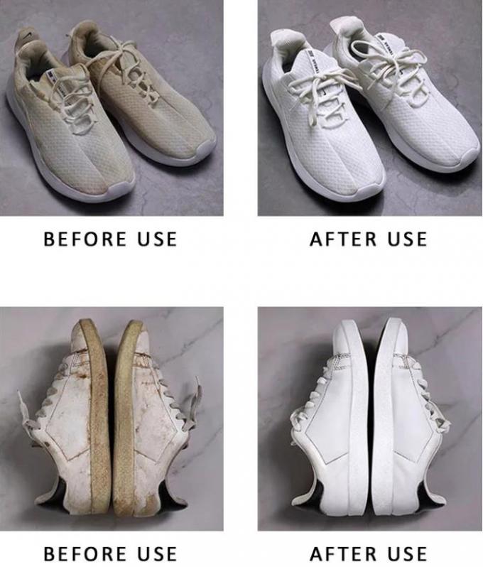 Sản phẩm bán buôn Sneaker Cleaner Care thân thiện với môi trường Công thức tự nhiên Sản phẩm chăm sóc giày Sneaker Cleaner Stain Remover Sneaker Cleaning Foam 4